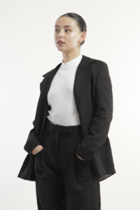 BLAZER MUJER NAMI NEGRO