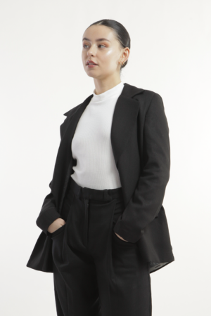 BLAZER MUJER NAMI NEGRO