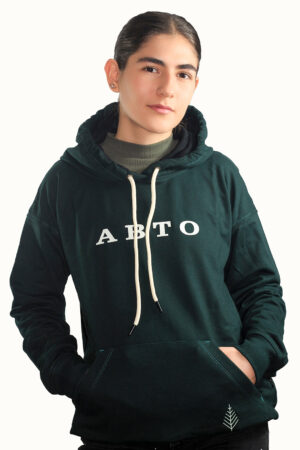 HOODIE MUJER  KIM VERDE BOTELLA